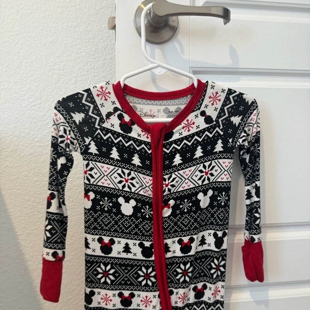 Little Sleepies- Disney’s Mickey Fair Isle Zippy - Size 12-18